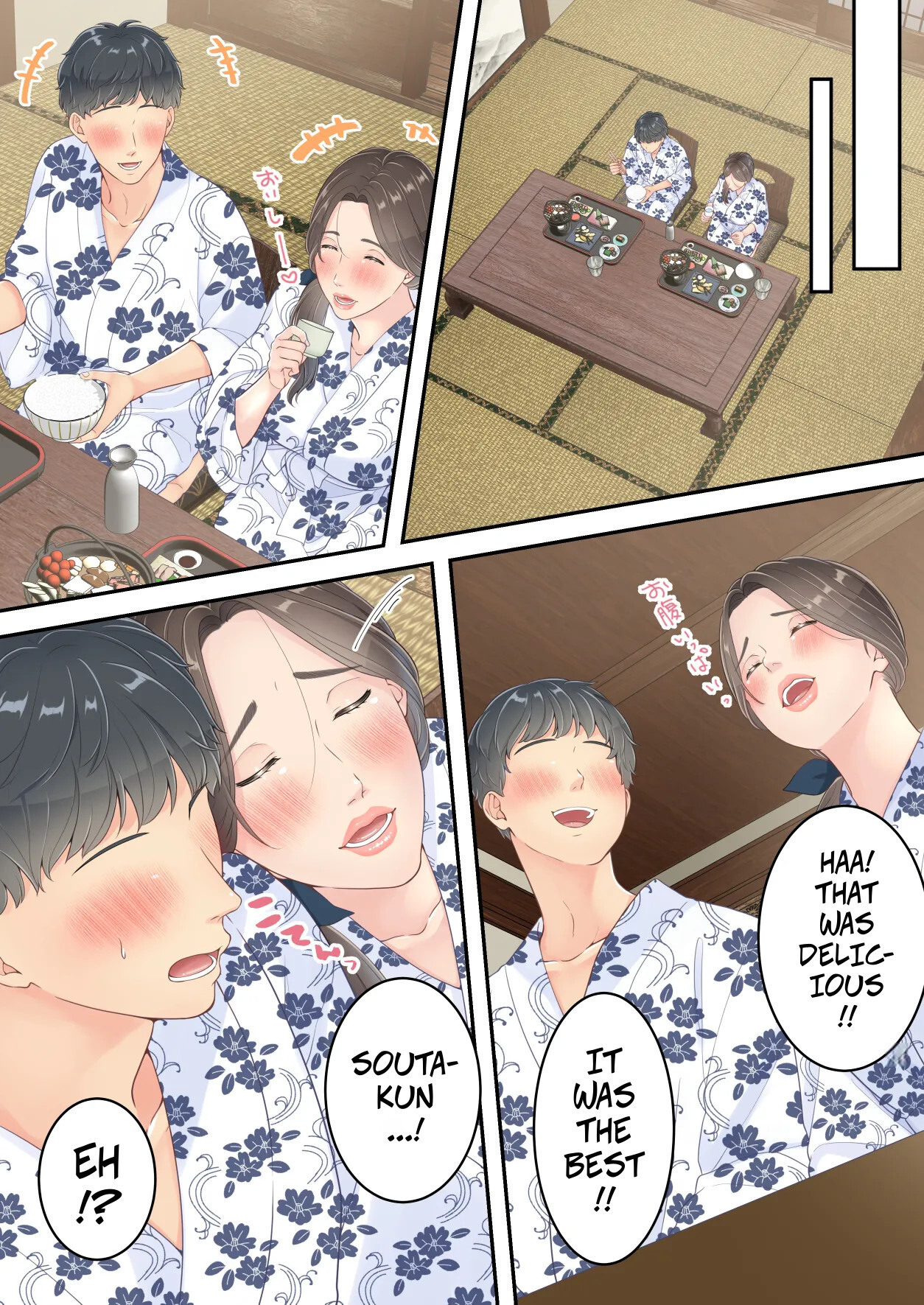 Hentai Manga Comic-A Normal Mother Goes on a Sweet Affair Trip With a Boy the Same Age as Her Son-Read-64